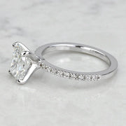 2.00 CT Cushion Cut Lab Grown Diamond Engagement Ring Mapple Gems